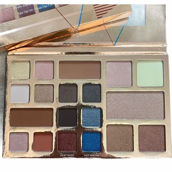 BH Cosmetics 19 Color Eyeshadow & Highlighters NIB - Picture 2 of 2